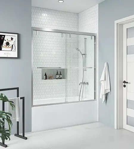 door shower