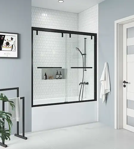 door shower